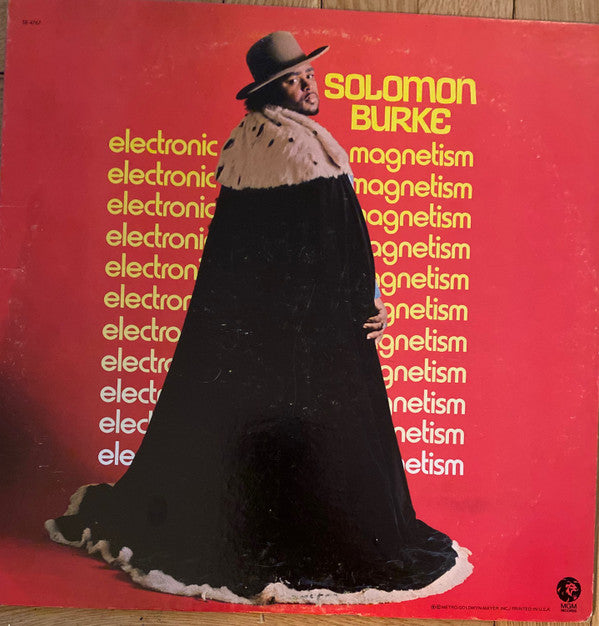 Solomon Burke Electronic Magnetism Vinyl LP Album - VG+ Condition | Rare Collectible Record for Music Enthusiasts & Vintage Vinyl Lovers - Perfect for Home Listening, DJ Sets & Record Collections
