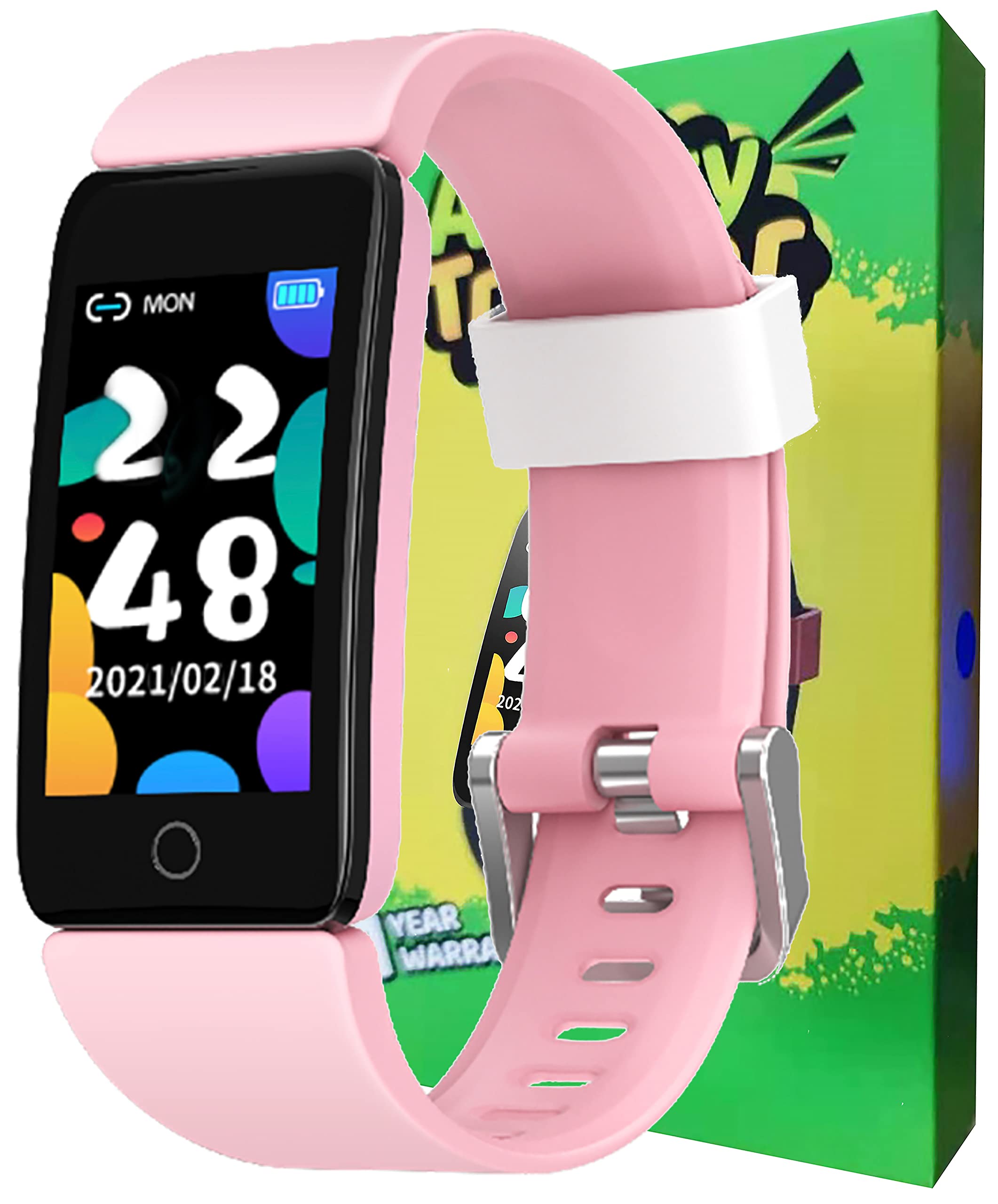 Ace Kids Republik Kids Fitness Tracker Watch - Activity Tracker for Boys & Girls with Step Counter, Sleep Monitor & Sports Tracking - Perfect for School, Play & Outdoor Adventures
