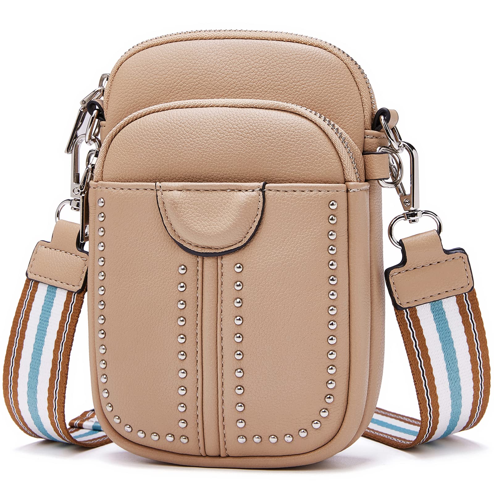 Eslcorri Crossbody Cell Phone Purse for Women - Small Leather Phone Wallet Bag with Strap, Multifunctional Handbag for iPhone & Android | Perfect for Travel, Shopping & Everyday Use