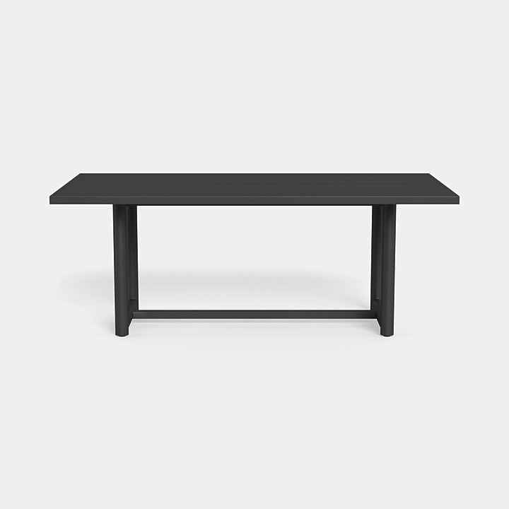 Breeze XL 79-Inch Outdoor Dining Table - Weather-Resistant Patio Furniture for Backyard, Garden, and Poolside Entertaining
