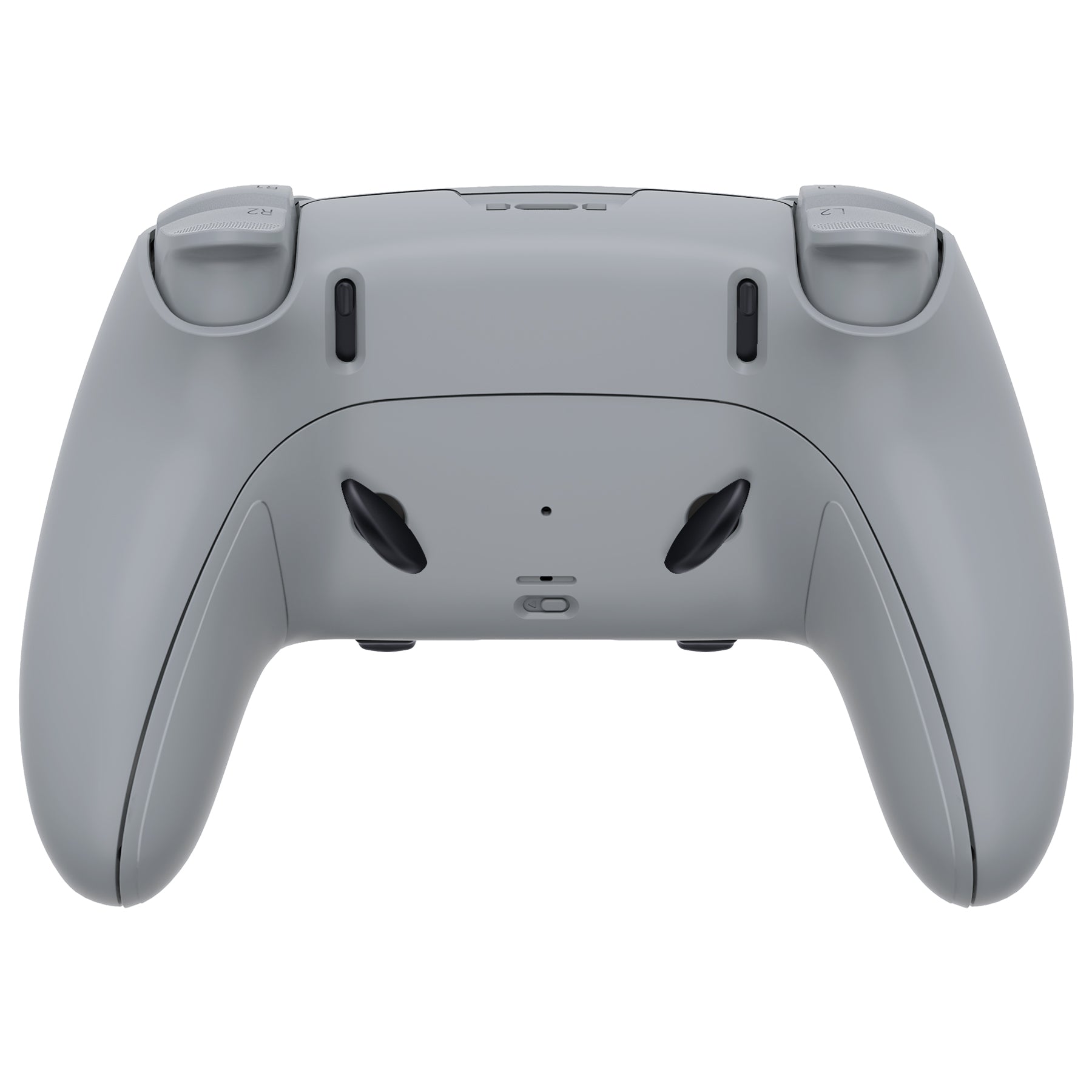 eXtremeRate New Hope Gray Full Housing Shell with Buttons & Touchpad Cover for PS5 Edge Controller - Custom Replacement Front & Back Plates - Gaming Accessories for Professional Players & Enthusiasts