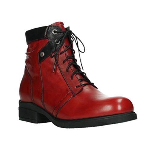 Dark Red Velvet Leather