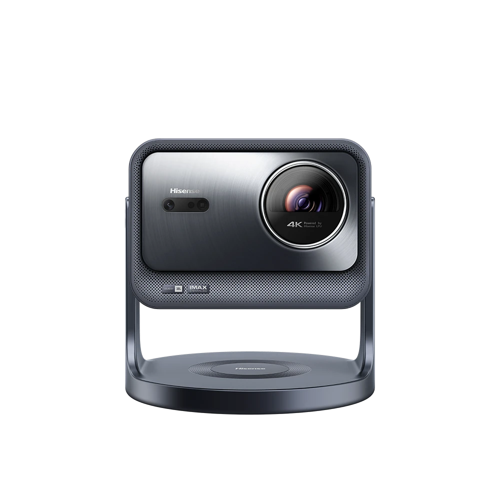 Hisense C2 Pro Triple Laser Smart Mini Projector - 4K UHD, 3000 ANSI Lumens, Android TV, WiFi & Bluetooth - Perfect for Home Theater, Gaming, and Outdoor Movie Nights