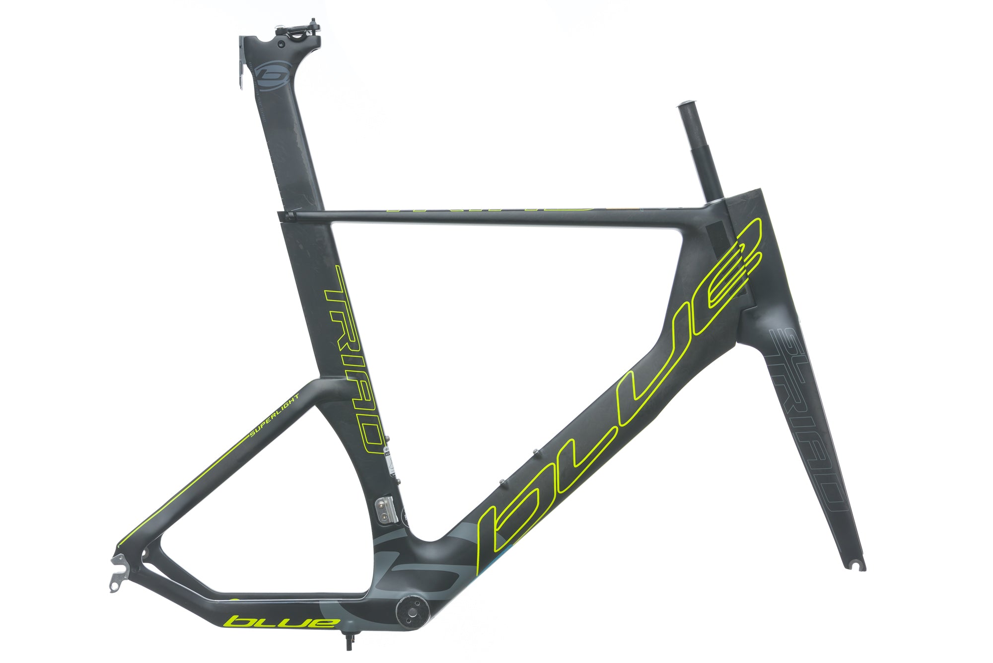 2017 Blue Triad SL Large Frameset - Premium Carbon Road Bike Frame for Competitive Cycling & Triathlon Racing