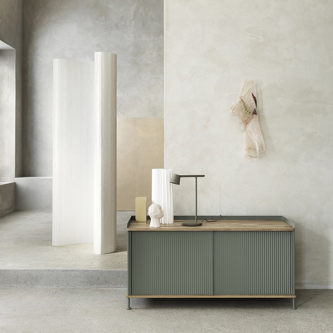 Muuto Compile Bookend by Cecilie Manz - Modern Book Holder for Home Office & Bookshelf Organization