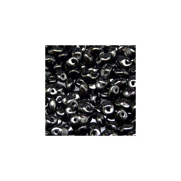 Czech Superuno Beads 22g Jet Black - Premium Glass Seed Beads for Jewelry Making, DIY Crafts, and Beading Projects - Perfect for Necklaces, Bracelets, and Earrings