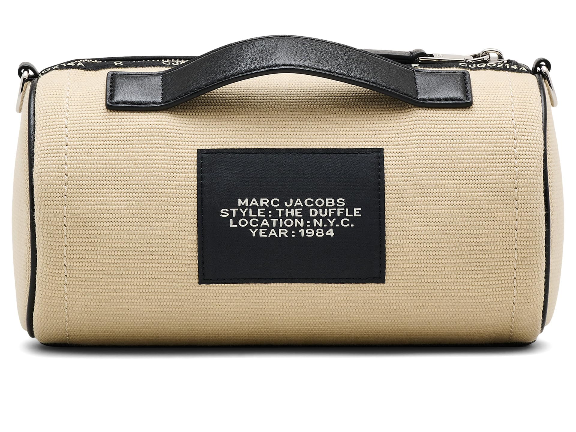 Marc Jacobs Jacquard Duffle Bag for Women - Stylish Designer Tote for Work, Travel & Everyday Use | Premium Woven Fabric Handbag