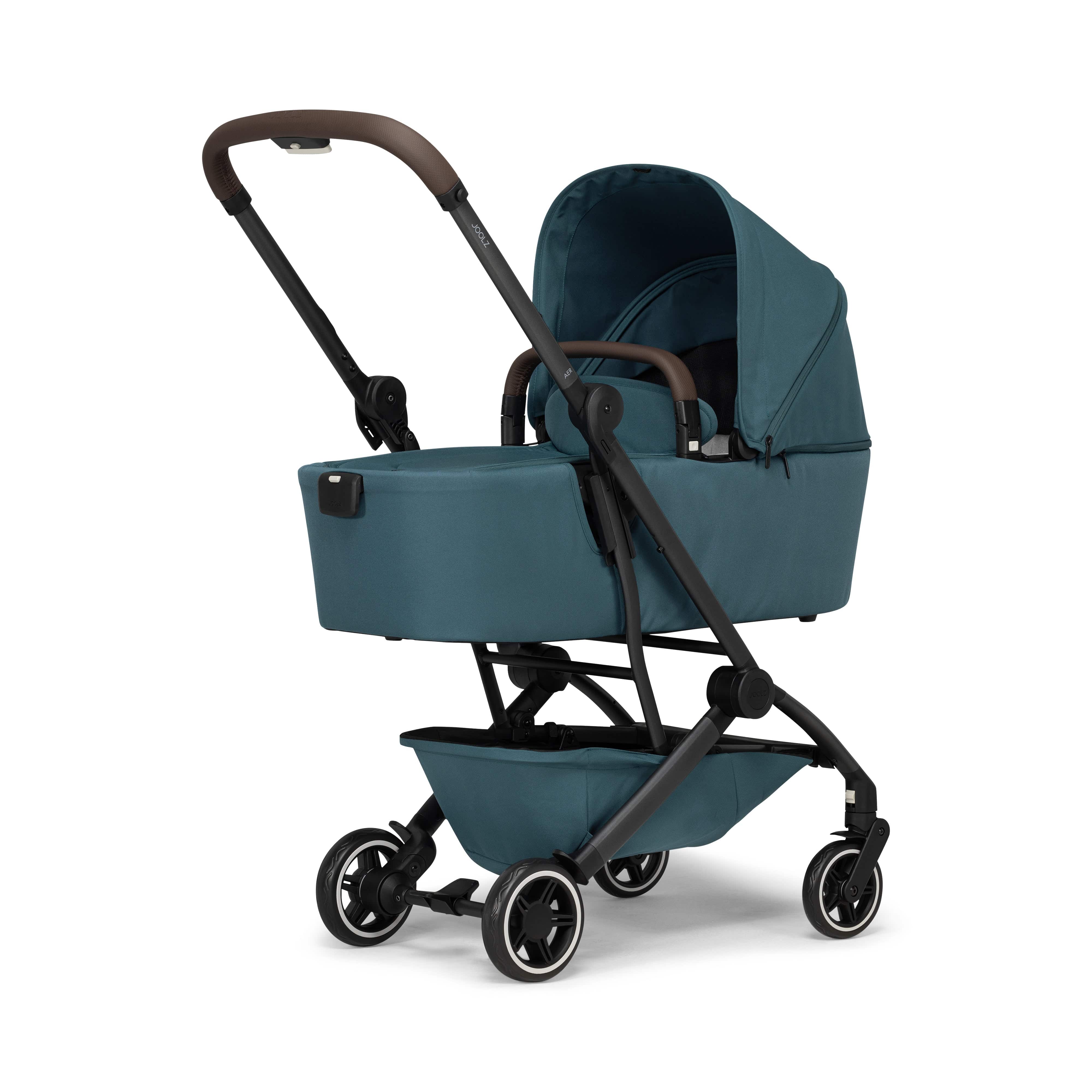 Joolz Aer Lightweight Travel Cot - Portable Baby Crib for Air Travel & Home Use | Compact Foldable Design for Nursery, Camping & Grandparents' House