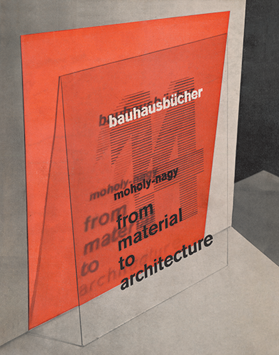 Moholy Nagy: From Material to Architecture - Modernist Design Book for Art Students & Collectors - Perfect for Home Decor & Art History Studies