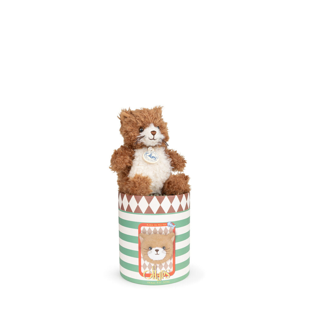 B.T. Chaps Ruthie The Mini Cat in Gift Box - 12cm Cute Collectible Cat Figurine - Perfect for Home Decor, Cat Lover Gifts & Shelf Displays