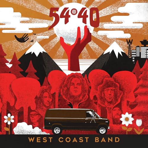 54•40 West Coast Band CD - Alternative Rock Music Album | Perfect for Road Trips, Parties & Relaxing at Home