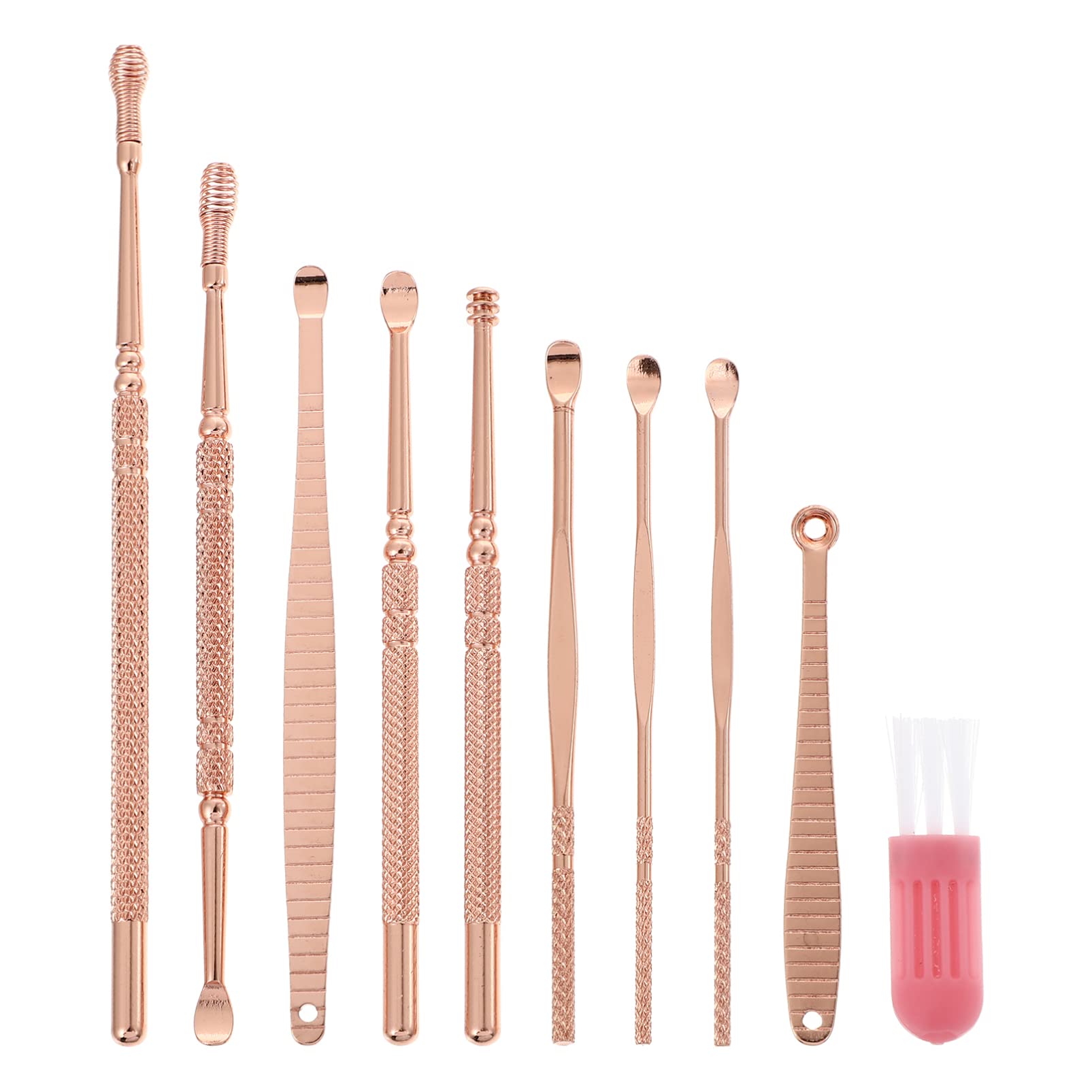 Earwax Removal Kit - 5-Piece Ear Cleaning Tools Set with LED Light, Safe Ear Wax Remover for Adults & Kids, Ear Picks & Cleaner Supplies - Perfect for Home Use, Travel & Personal Hygiene Care