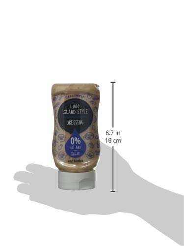 Callowfit 1000 Island Style Dressing 300ml - Perfect for Salads, Sandwiches & Burgers | Gluten-Free & Vegan-Friendly
