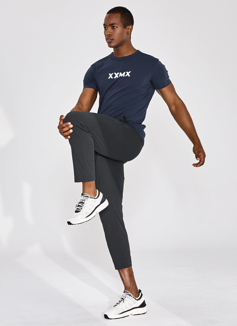 Men's Stretchable Comfortable Elastic Waist Pants - Soft Breathable Fabric for Casual Wear, Workout & Lounge - Size 9.0