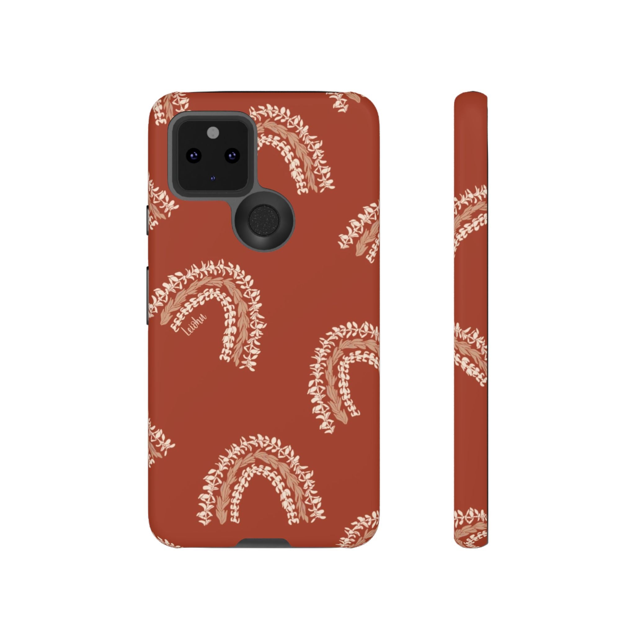 Authentic Hawaiian Ānuenue Lei - Colorful Flower Necklace for Google Pixel Phone Accessories - Perfect for Luau Parties, Graduations, and Hawaiian-Themed Events