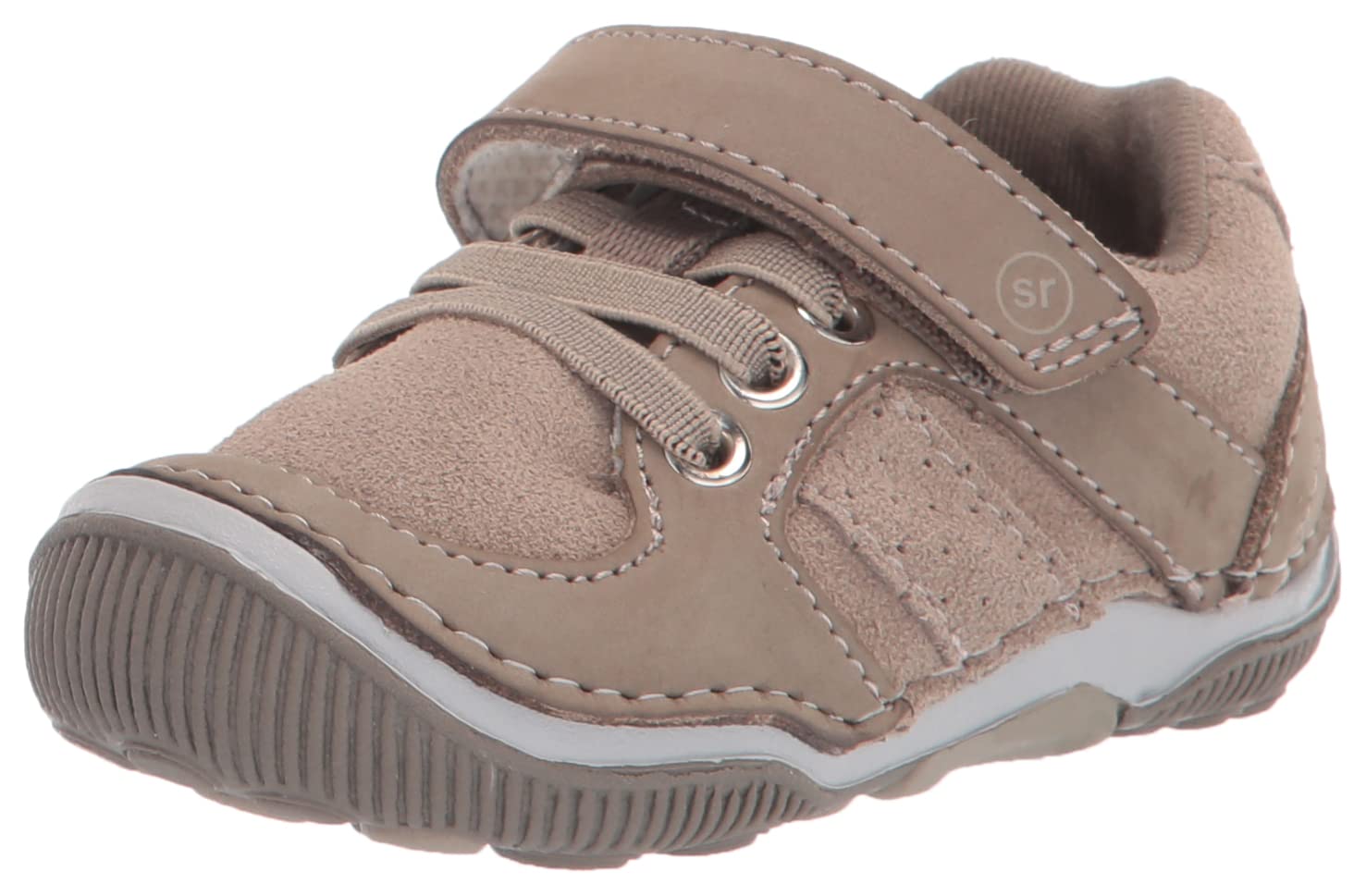 Stride Rite Baby Boys SRT Wes Sneakers - Lightweight Walking Shoes for Toddlers 12-24 Months | Comfortable First Shoes for Playtime, Daycare & Outdoor Activities