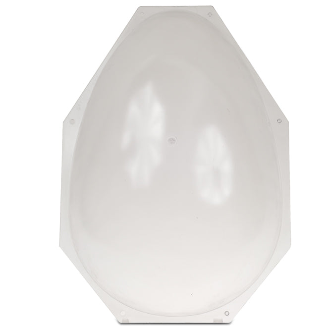 30 Inch Large Egg Shaped Mold - 1 Piece Plastic Easter Egg Decorating Mold for DIY Crafts, Party Decorations, and Holiday Home Decor