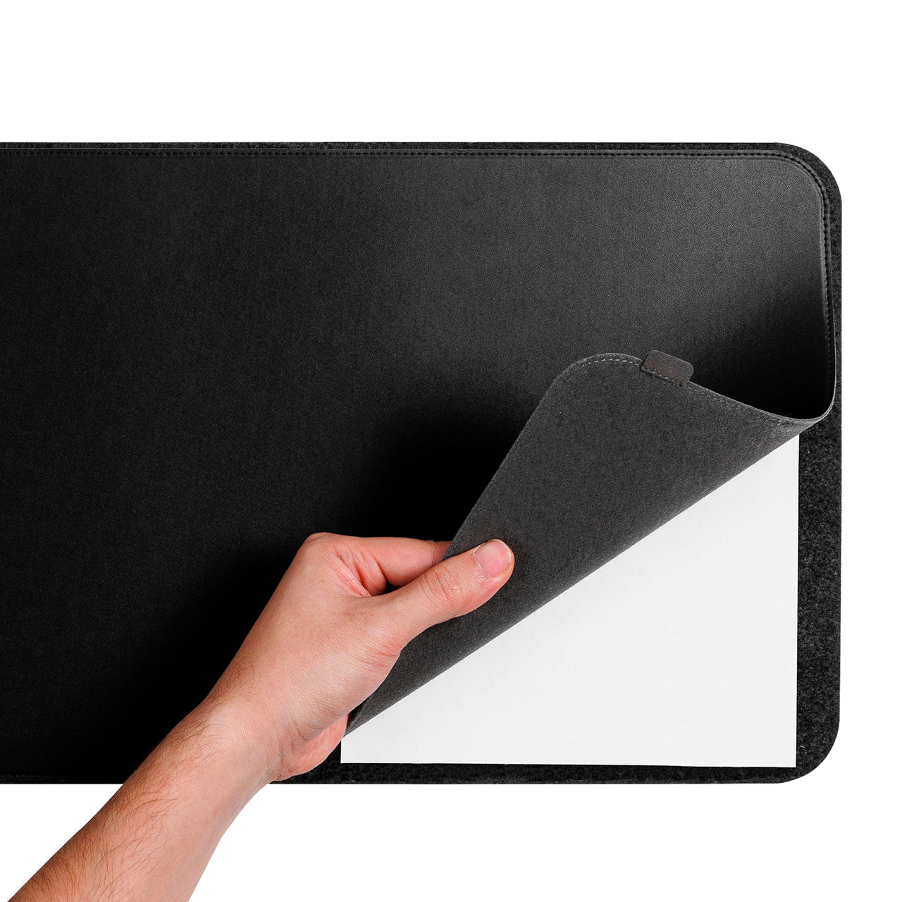 Orbitkey Slim Desk Mat - Premium Felt Desk Pad for Work & Study - Non-Slip Office Desk Protector for Laptop, Keyboard & Mouse - Perfect for Home Office & Workspace Organization