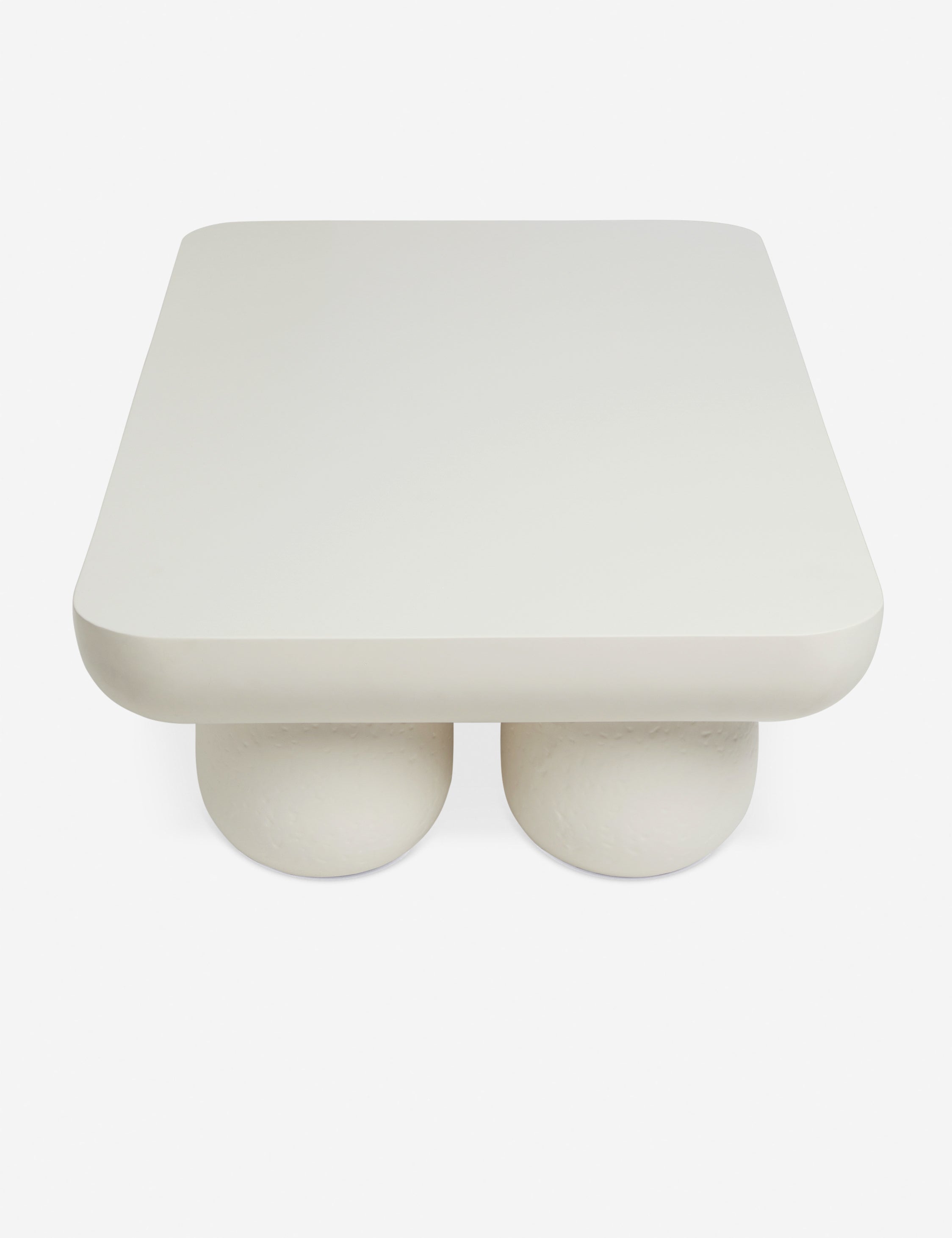 Sarah Sherman Samuel Clouded Rectangle Coffee Table - Modern Minimalist Living Room Furniture for Small Spaces & Apartments