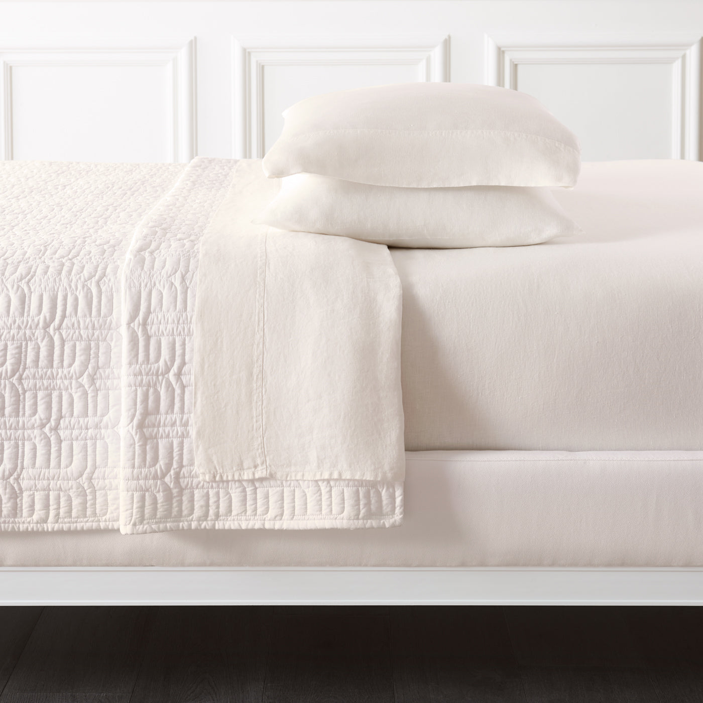 Premium 100% Linen Sheet Set - Breathable & Soft for All Seasons - Queen Size Bedding Set - Perfect for Hot Sleepers & Eco-Friendly Home Decor