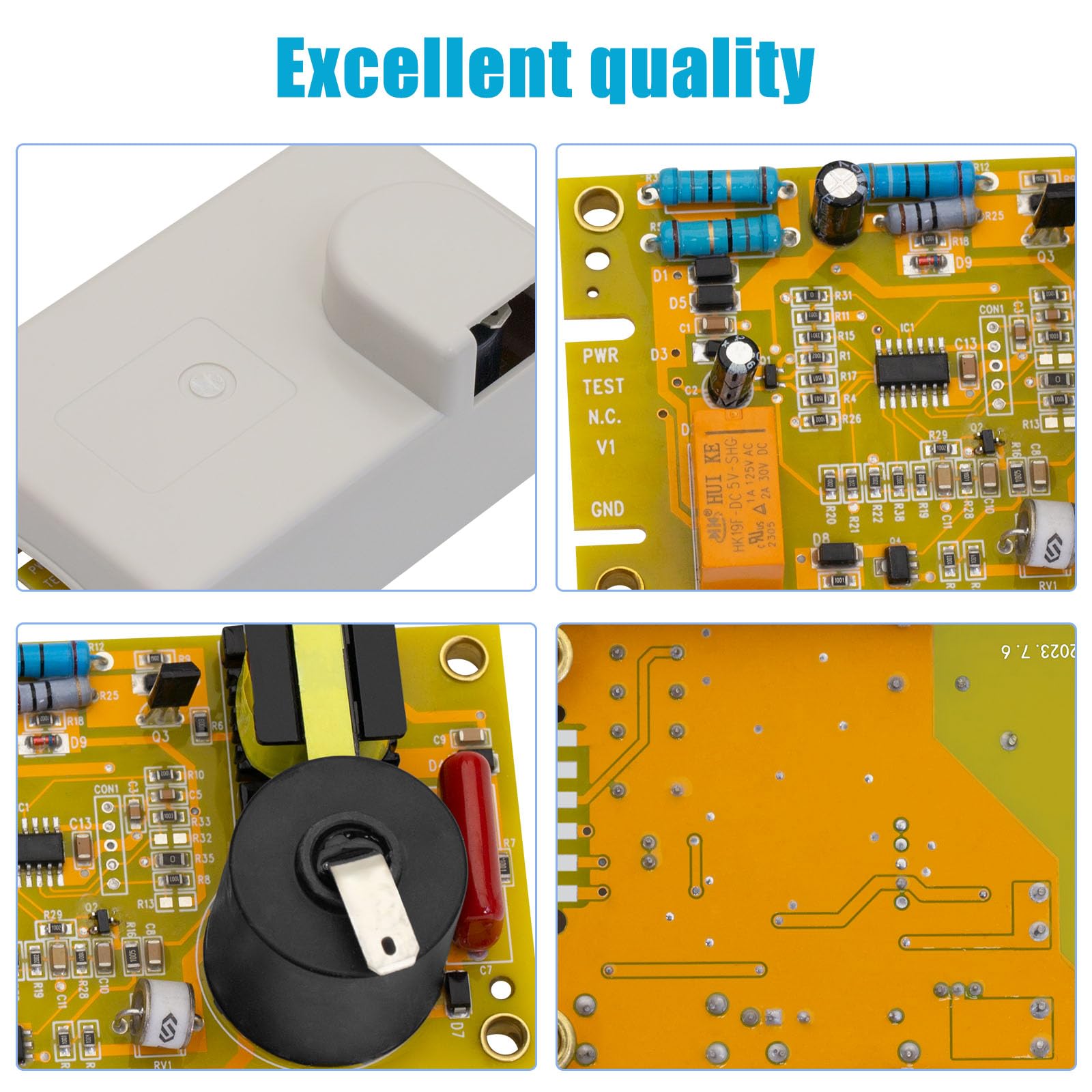 520814 RV Water Heater Circuit Board Replacement - Compatible with Suburban RV Water Heaters & Furnaces, Fits Models 520820/520871/33550L/AP4896608 (Includes Cover Band) - Perfect for RV Maintenance and Repair