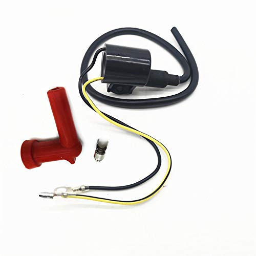 Outboard Ignition Coil Replacement for Mercury/Mariner 823033 - Compatible with 2HP, 2.5HP, 3HP, 3.3HP Engines (1990-2006) - Perfect for Boat Motor Repair & Marine Engine Maintenance