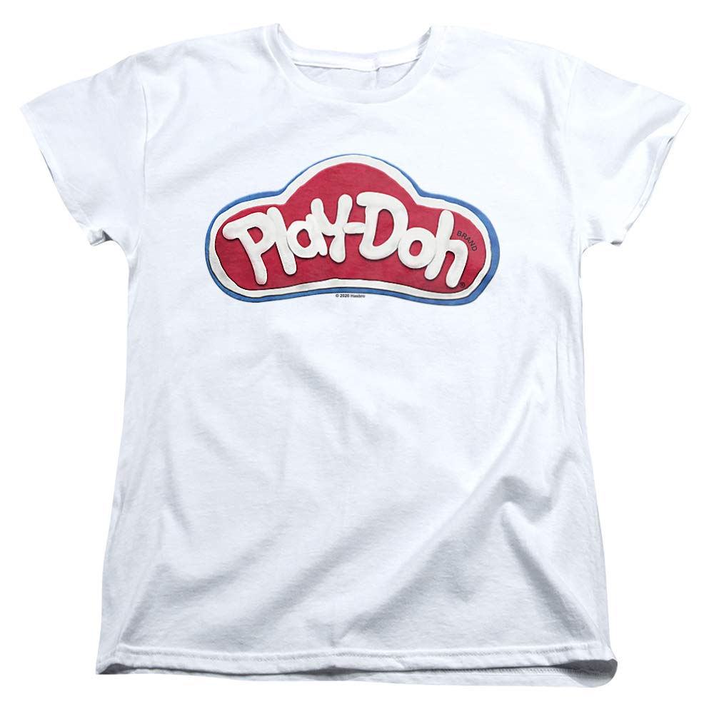 Play Doh Logo Women's T-Shirt | Fun Graphic Tee for Play Doh Fans & Creative Women | Perfect for Casual Wear, Art Classes & Playful Outfits