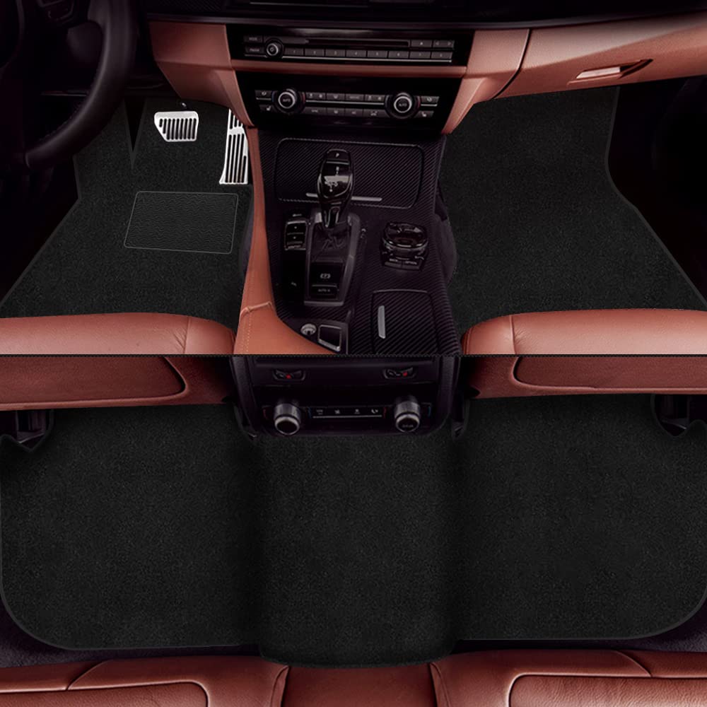 Premium Flocking Floor Mats for Ducato 2017-2019 - Non-Slip Car Mats with All-Weather Protection - Perfect for SUVs, Trucks & Family Vehicles