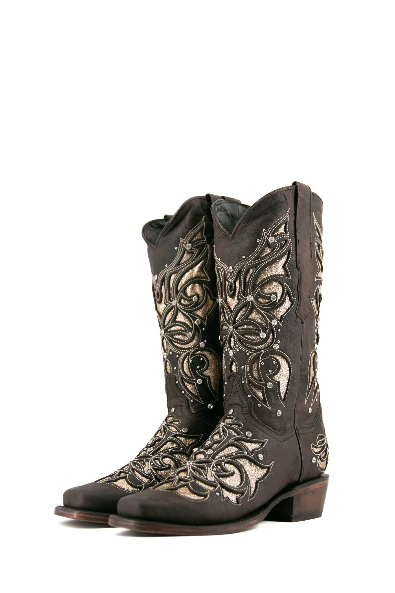 Miranda Frontier Cowgirl Boots for Women - Western Style Ankle Boots with Leather & Suede - Perfect for Rodeo, Country Music Festivals & Outdoor Adventures