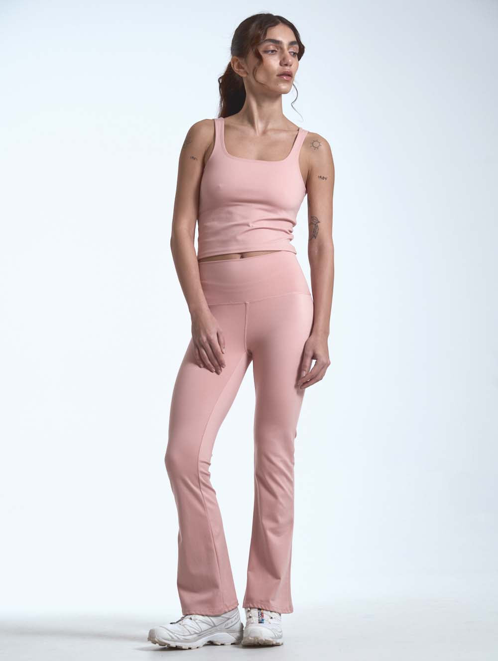 Faraday Flared Leggings for Women - High Waist Yoga Pants with Pockets - Comfortable & Stretchy Workout Leggings for Running, Gym, Lounge & Everyday Wear