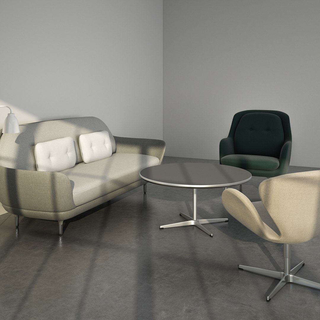 Modern Round Coffee Table - Stylish & Durable Living Room Centerpiece for Home Decor | Perfect for Small Spaces, Apartments & Cozy Gatherings