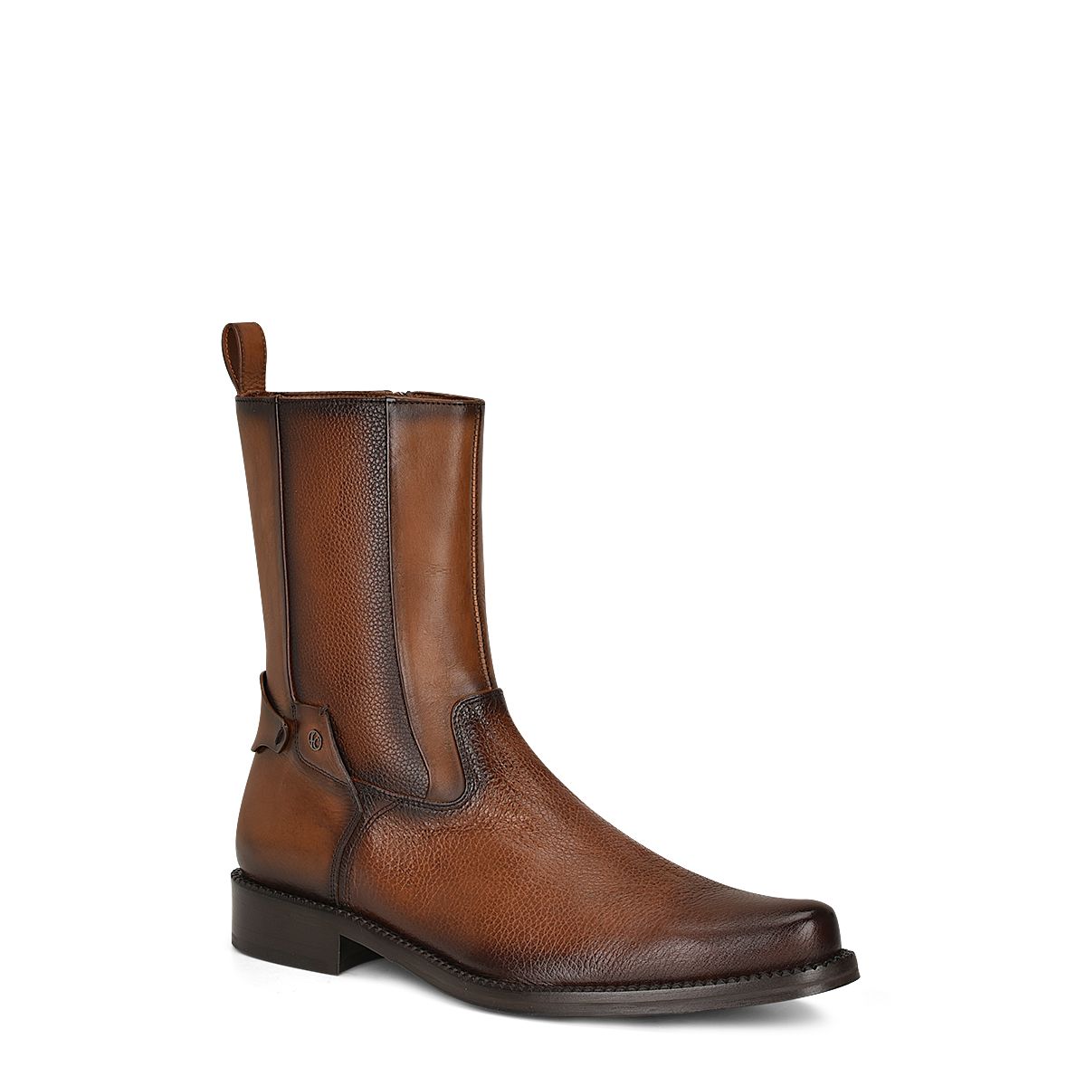 Franco Cuadra Men's Honey Dress Casual Leather Zip Ankle Boots 828VNTV - Perfect for Office, Date Night & Casual Outings