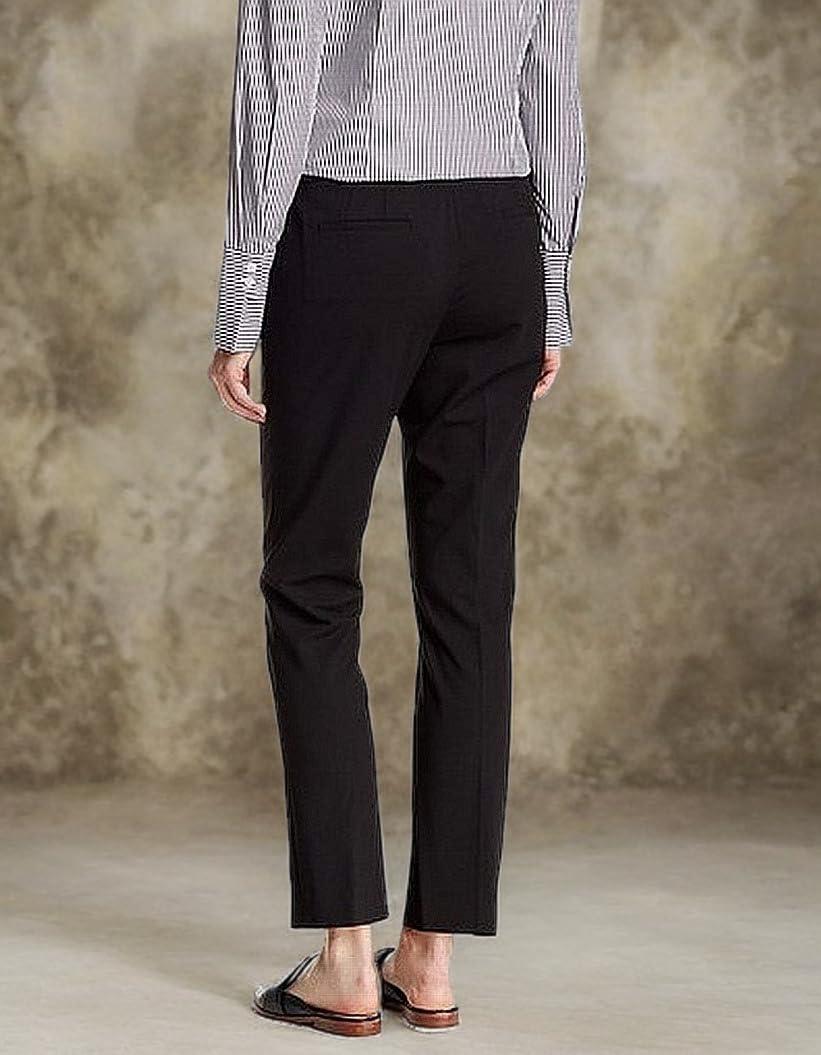 Calvin Klein Women's Professional Work Pants with Zipper Fly - Office Wear, Business Casual & Formal Work Attire for Women