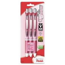 Wholesale Case of 20 - Pentel EnerGel BCA Liquid Gel Pens, Retractable Metal Tip 0.7mm, 3-Pack, Pink Barrel & Ink - Perfect for Office, School, Note Taking & Gift Giving