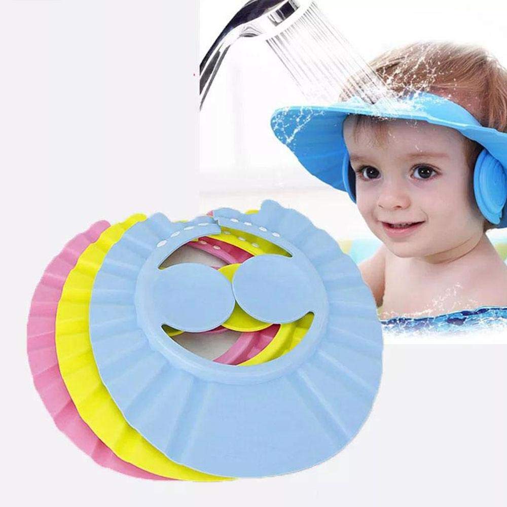 Killerzone Baby Shampoo Hat - Adjustable Soft Bath Visor Cap for Toddlers & Kids | Water Protection for Shower & Hair Washing | Perfect for Bath Time & Baby Hair Care
