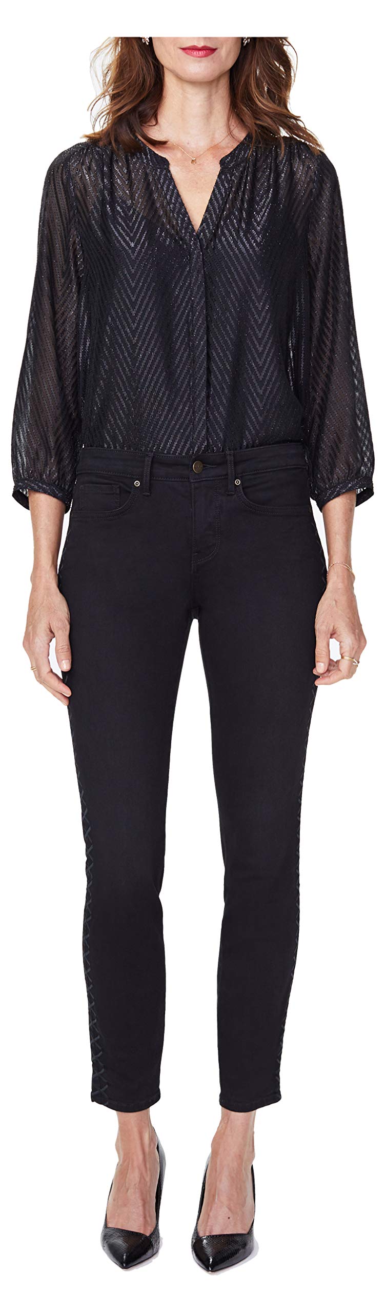 NYDJ Women's Ami Skinny Jeans - High Waist Stretch Denim Pants for Everyday Comfort | Perfect for Work, Casual Outfits & Date Nights