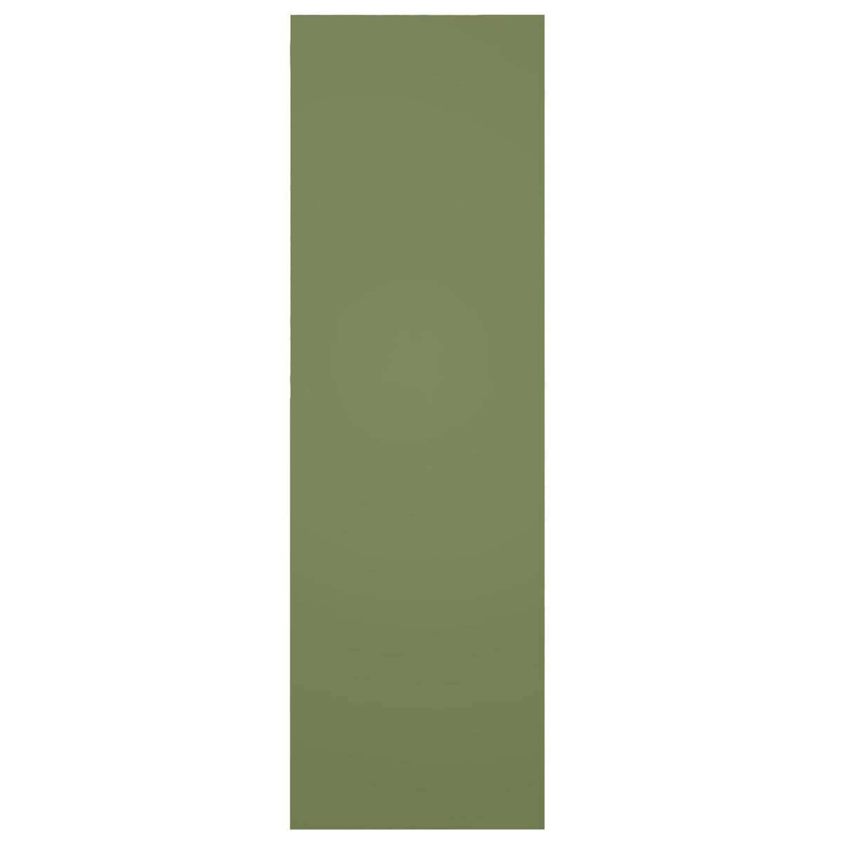 Ekena Millwork TFP001SJ15X039MG True Fit PVC San Juan Capistrano Mission Style Shutters - 15x39 Inch Moss Green Fixed Mount Window Shutters (Pair, Hardware Not Included) - Perfect for Living Room, Bedroom & Outdoor Spaces