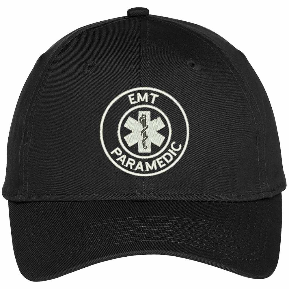 Trendy EMT Paramedic Embroidered Dad Hat - Adjustable Baseball Cap for First Responders, Medical Professionals - Perfect for Work, Outdoor Activities & Casual Wear