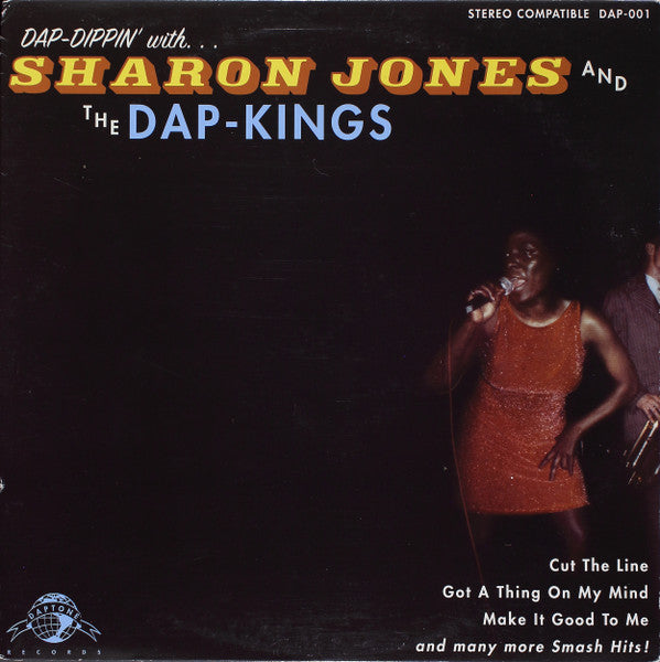 Sharon Jones & The Dap Kings - Dap Dippin' With... Vinyl LP Album (VG+ Condition) | Soul Funk Music Record for Collectors & Music Lovers | Perfect for Home Listening & DJ Sets