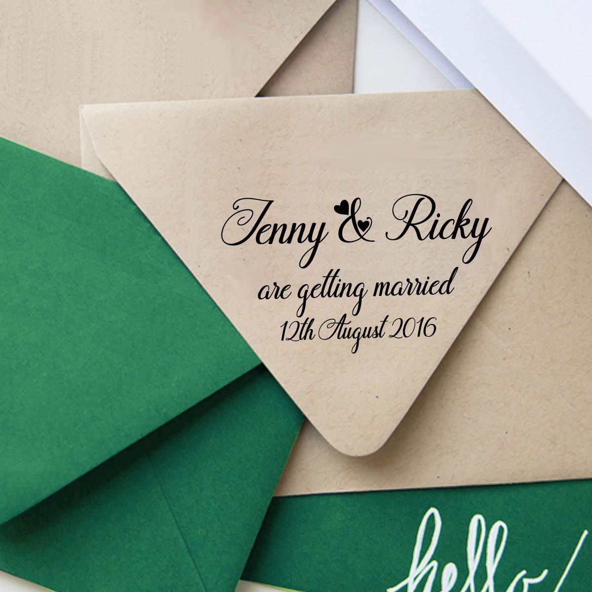 Custom Family Address Self-Inking Stamp - Personalized Gift for Home & Office