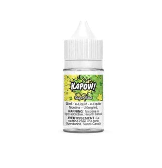 Super Sour Nic Salts - Kapow Salt E-Liquid 30mL | Premium Nicotine Vape Juice for Pod Systems & Vaping Devices
