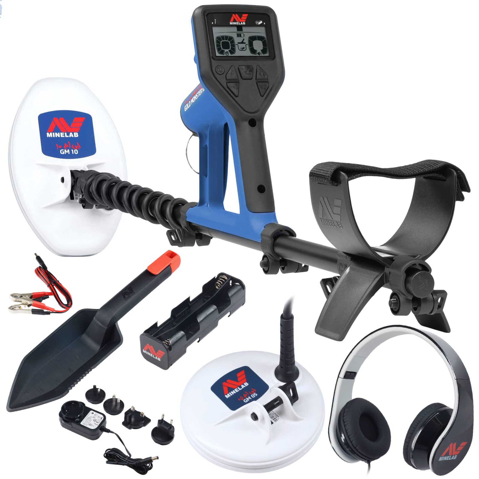 Minelab GPZ 7000 & Gold Monster 1000 Metal Detector Kit for Gold Prospecting - Professional Gold Detecting Equipment for Treasure Hunting & Outdoor Adventures