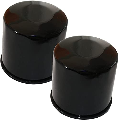 2 Pack Oil Filter Compatible with Kawasaki VN1700 Vulcan 1700 Classic LT Nomad 2009-2013 - High Performance Motorcycle Oil Filters for Smooth Engine Protection & Maintenance
