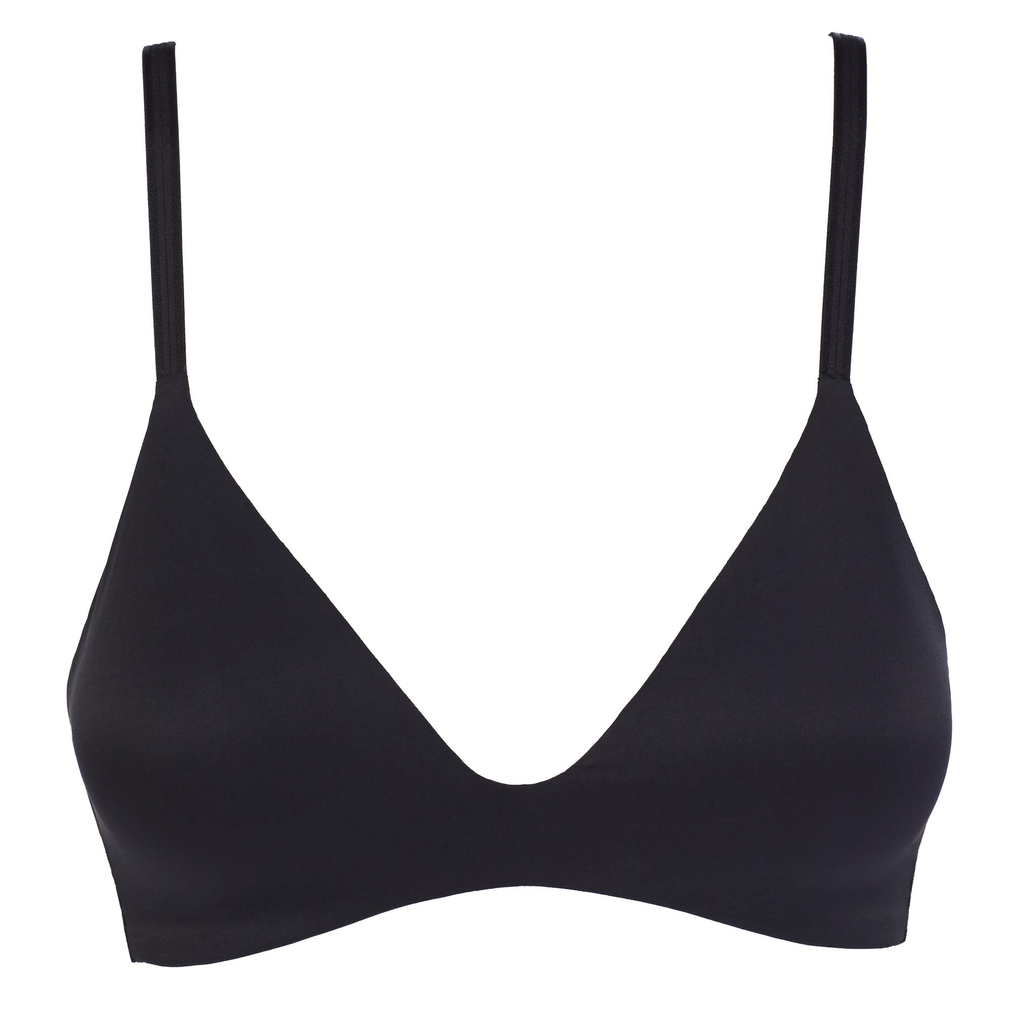 Le Mystère Women's Second Skin Wireless Bra - Ultra Comfortable Seamless T-Shirt Bra for Everyday Wear - Perfect for Work, Yoga & Lounge