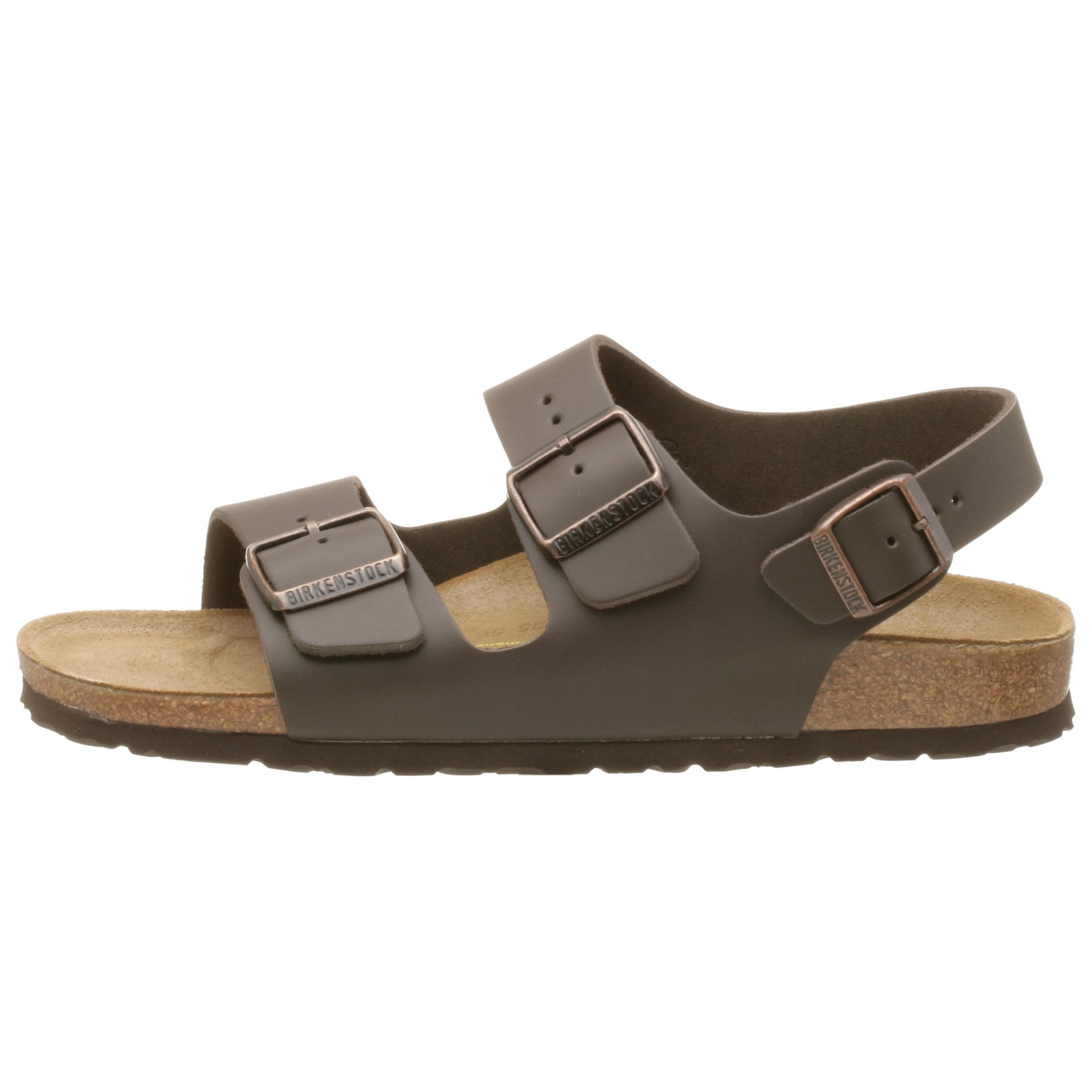 Birkenstock Unisex Milano Leather Sandals - Comfortable Cork Footbed Sandals for Men & Women | Perfect for Beach, Travel & Everyday Wear