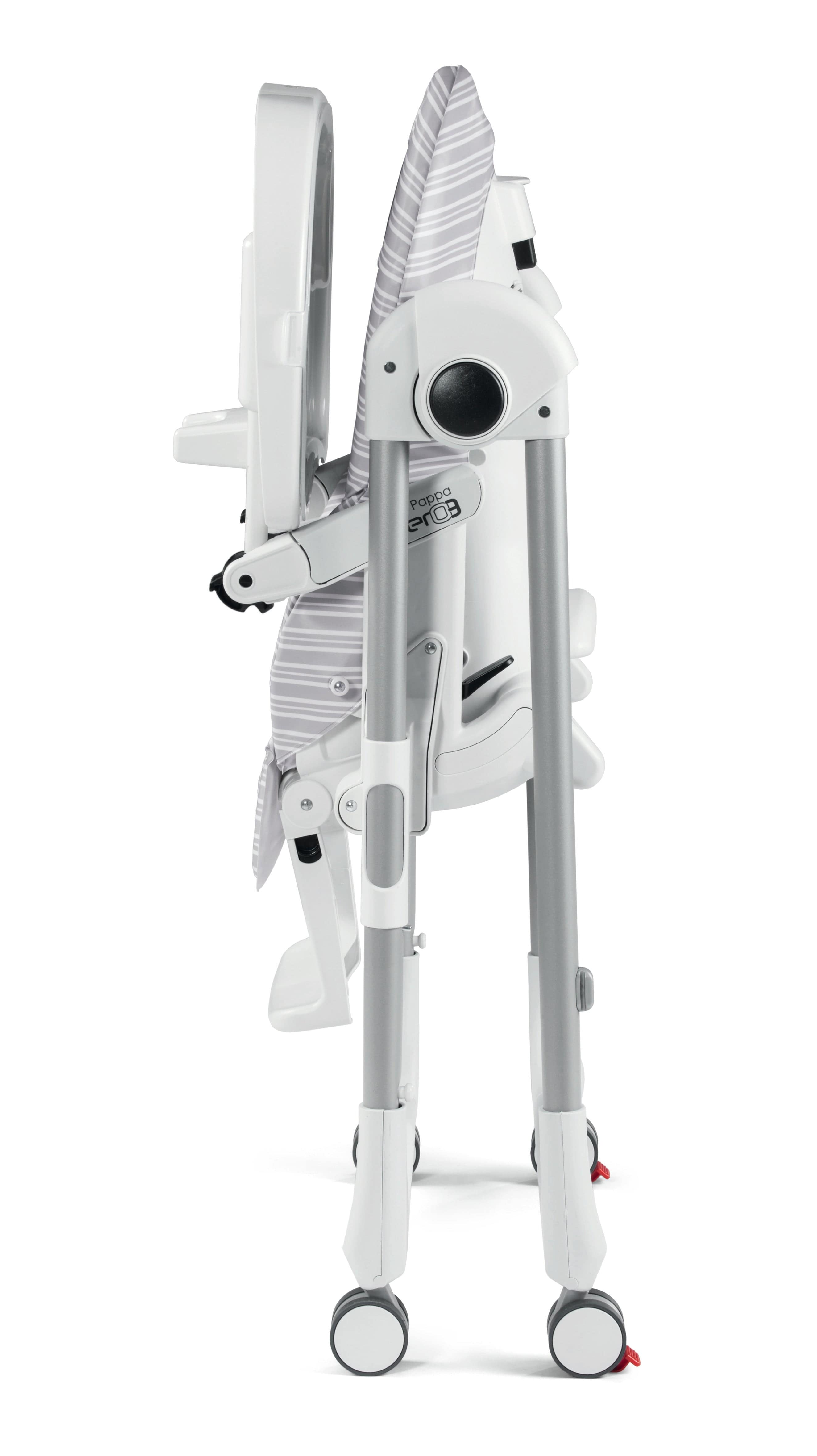 Peg Perego Prima Pappa Zero 3 High Chair for Babies - Adjustable Infant Feeding Seat with Removable Tray - Perfect for Home Dining & Weaning (Blue)