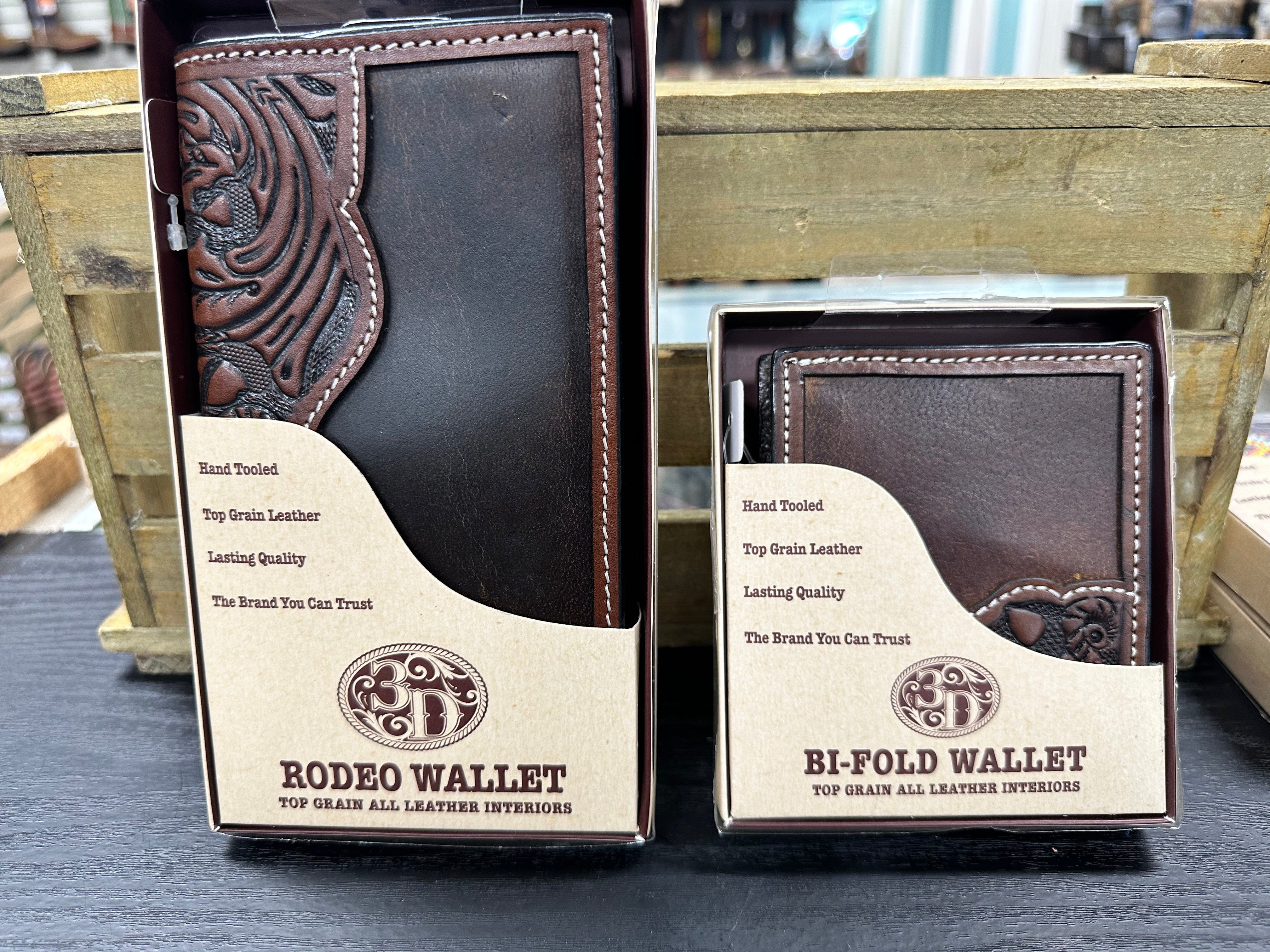 3D Belt Company Wallet - Slim RFID Blocking Leather Wallet for Men - Perfect for Travel, Business & Everyday Use