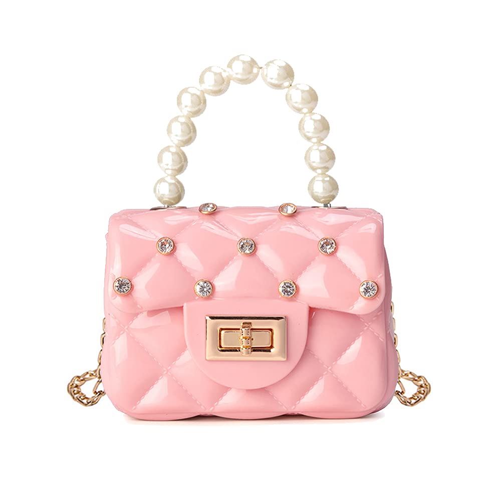 **Adorable Mini Crossbody Purse for Toddler Girls - Cute Princess Handbag with Adjustable Strap - Perfect for Playdates, Parties & Dress-Up**