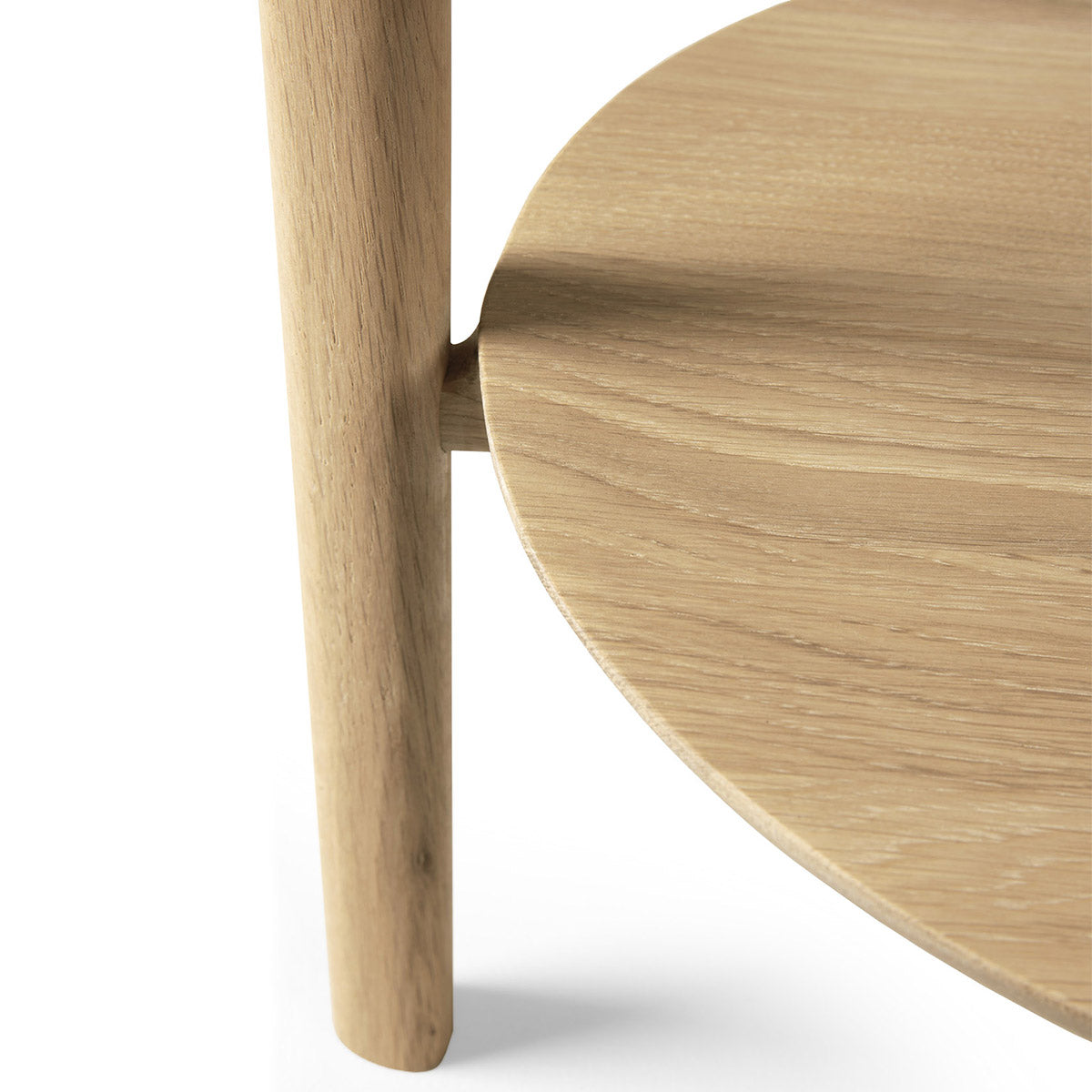 Ethnicraft Bok Side Table - Modern Wooden End Table for Living Room, Bedroom & Office - Stylish & Functional Home Decor