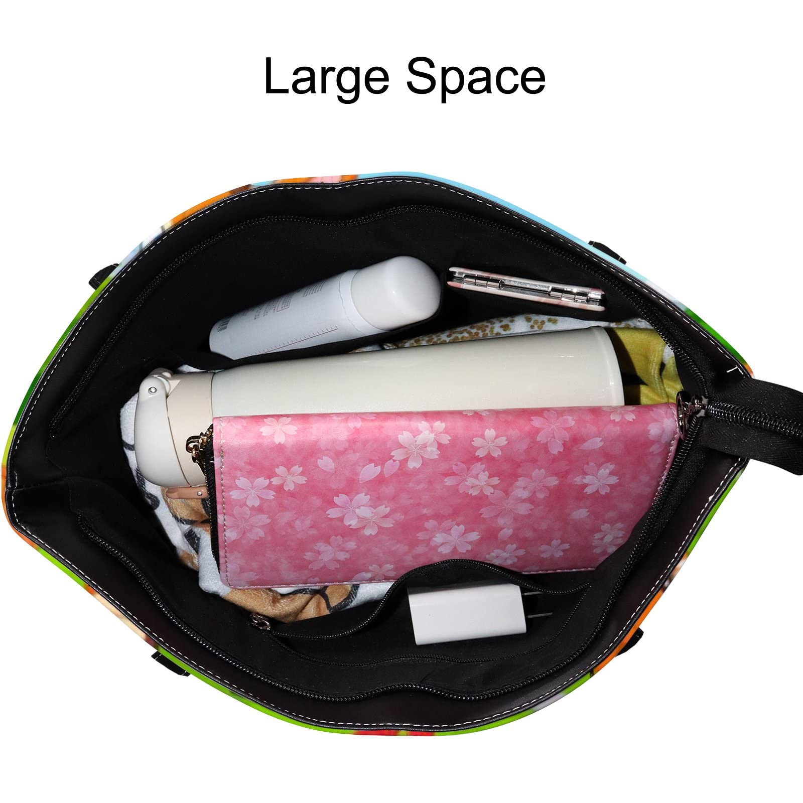 Premium Leather Tote Bag for Women - Stylish Crossbody Handbag with Adjustable Strap, Spacious Work Tote for Office, Travel & Daily Use